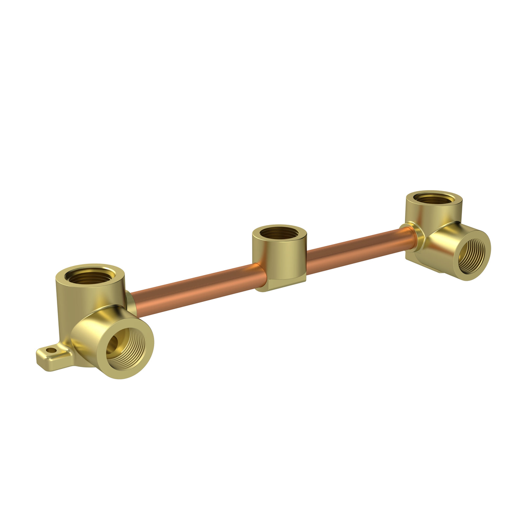 Meir Concealed In Wall Assembly For Wall Taps (Mw06 / Mw11 / Mw008Jl) Bath & Basin Matte Black