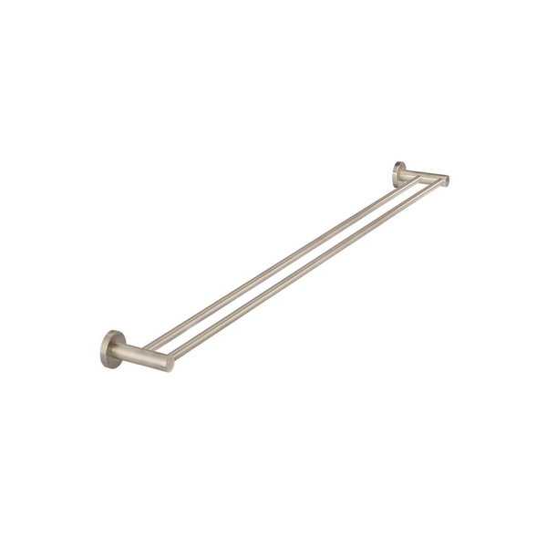 Meir Round Double Towel Rail 600Mm Champagne