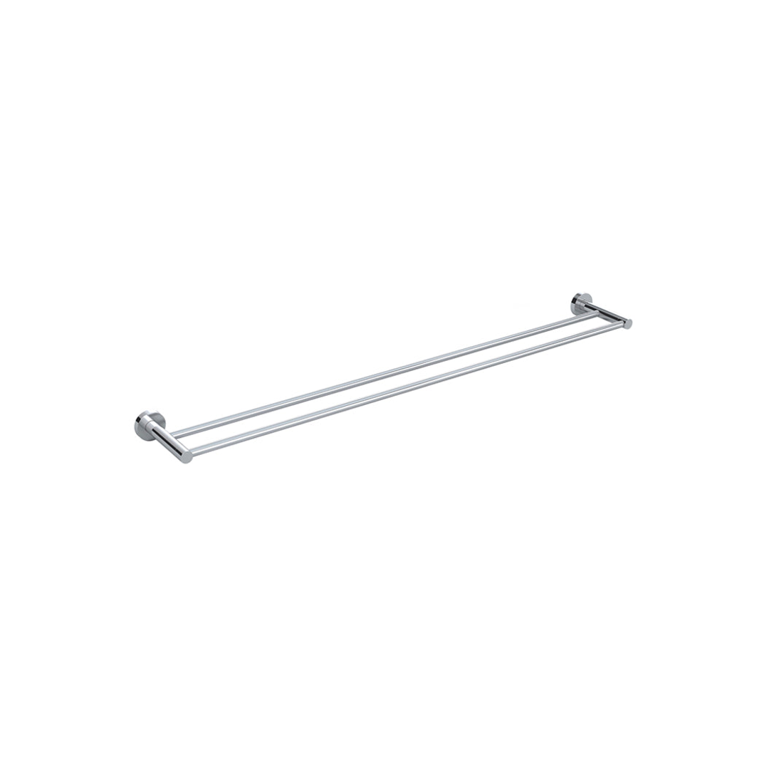 Meir Round Double Towel Rail 900Mm Polished Chrome