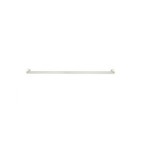 Meir Round Double Towel Rail 900Mm Brushed Nickel