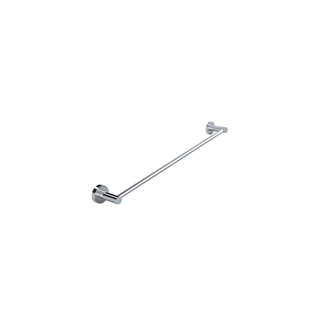 Meir Round Single Towel Rail 600Mm Polished Chrome