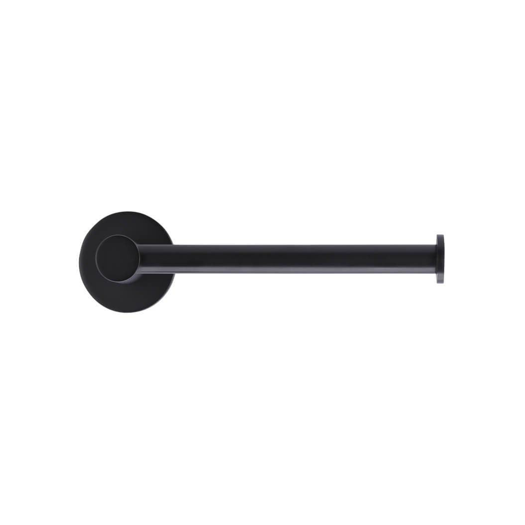 Meir Round Toilet Roll Holder Matte Black