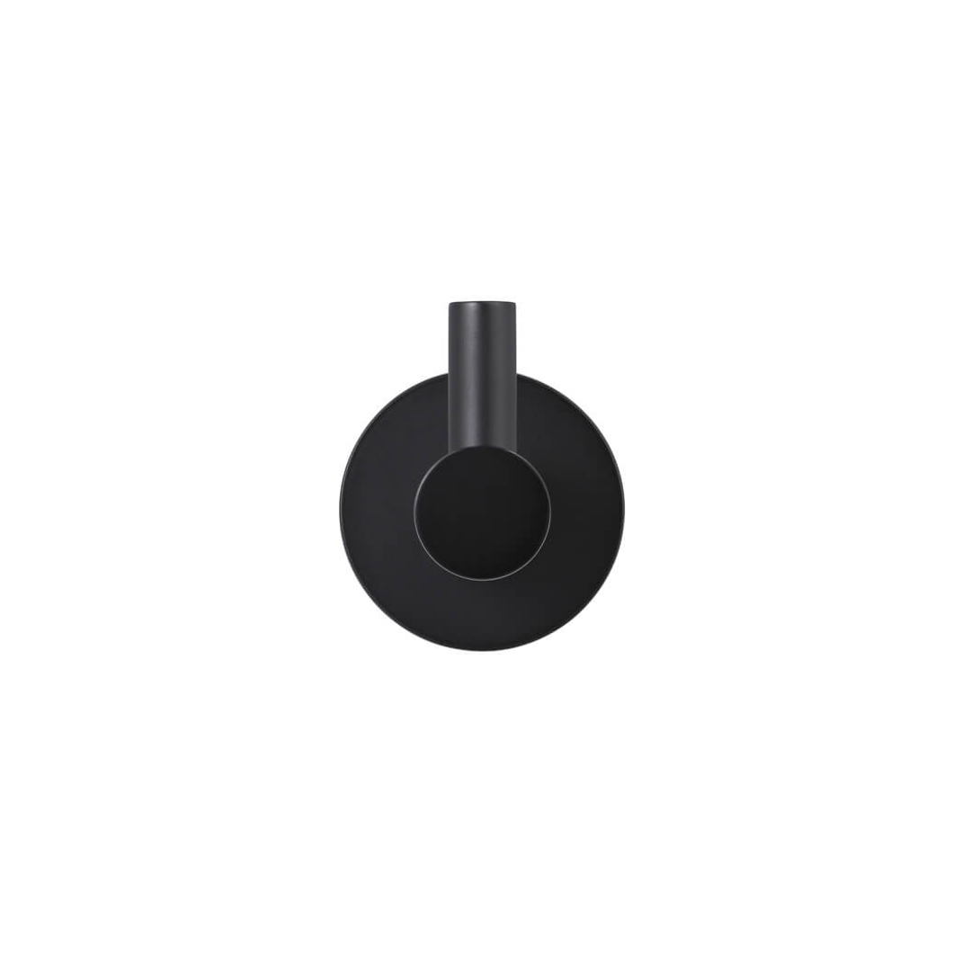 Meir Round Robe Hook Matte Black