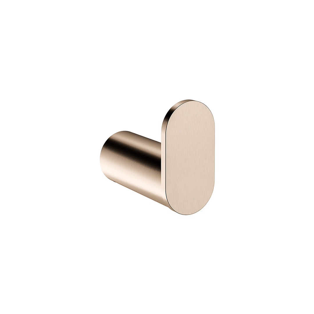 Meir Curvae Single Robe Hook Champagne