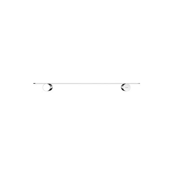 Meir Curvae Shower Shelf 400Mm Champagne