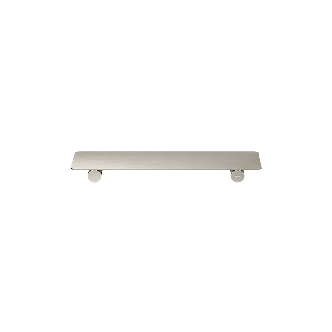Meir Curvae Shower Shelf 400Mm Brushed Nickel