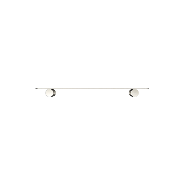Meir Curvae Shower Shelf 400Mm Brushed Nickel