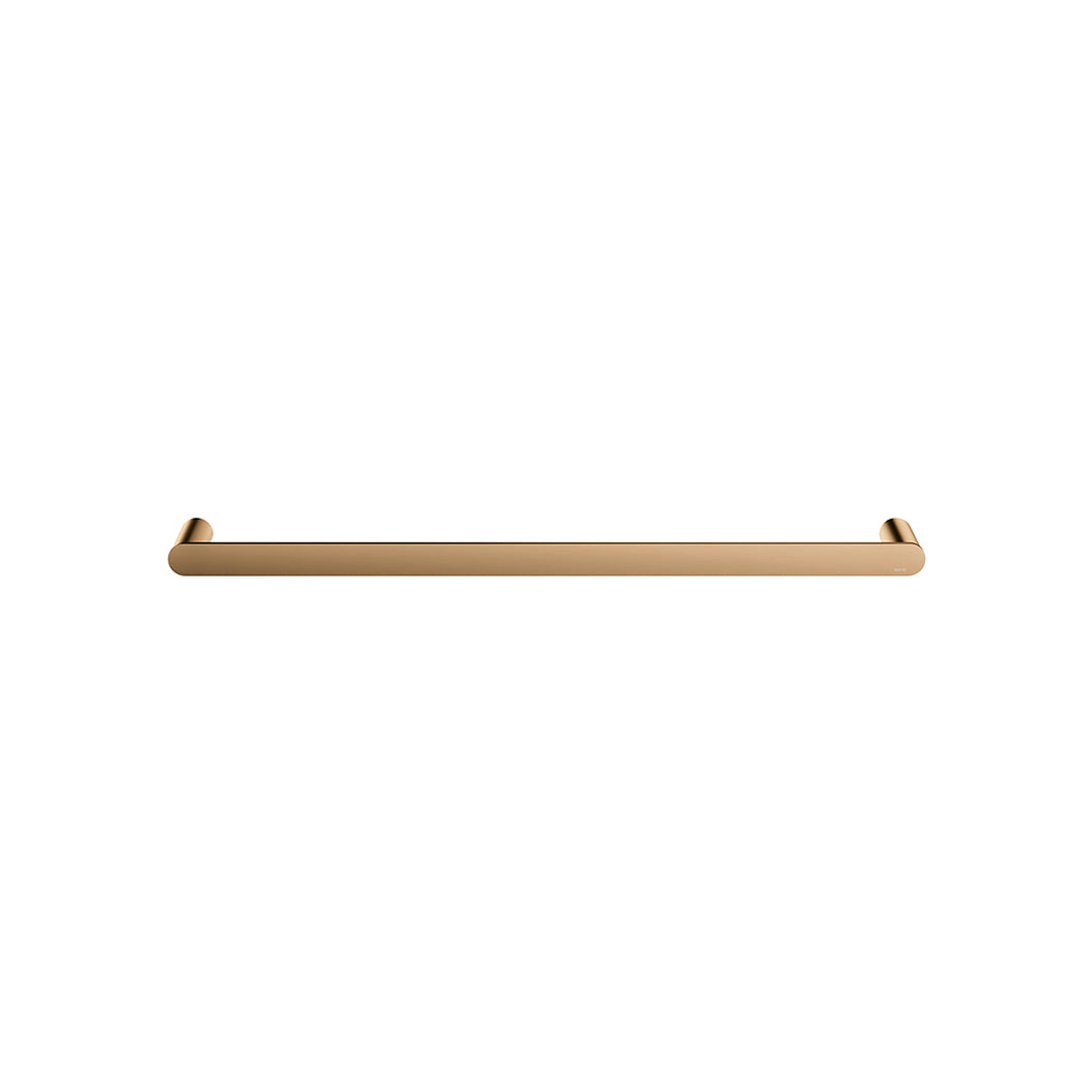 Meir Curvae Single Towel Rail 600Mm Lustre Bronze