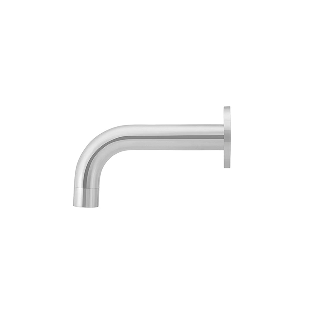 Meir Universal Round Curved Spout 130Mm Polished Chrome