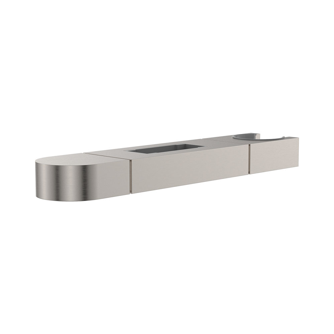 Fienza Empire Slim Slider For Rail Shower Brushed Nickel