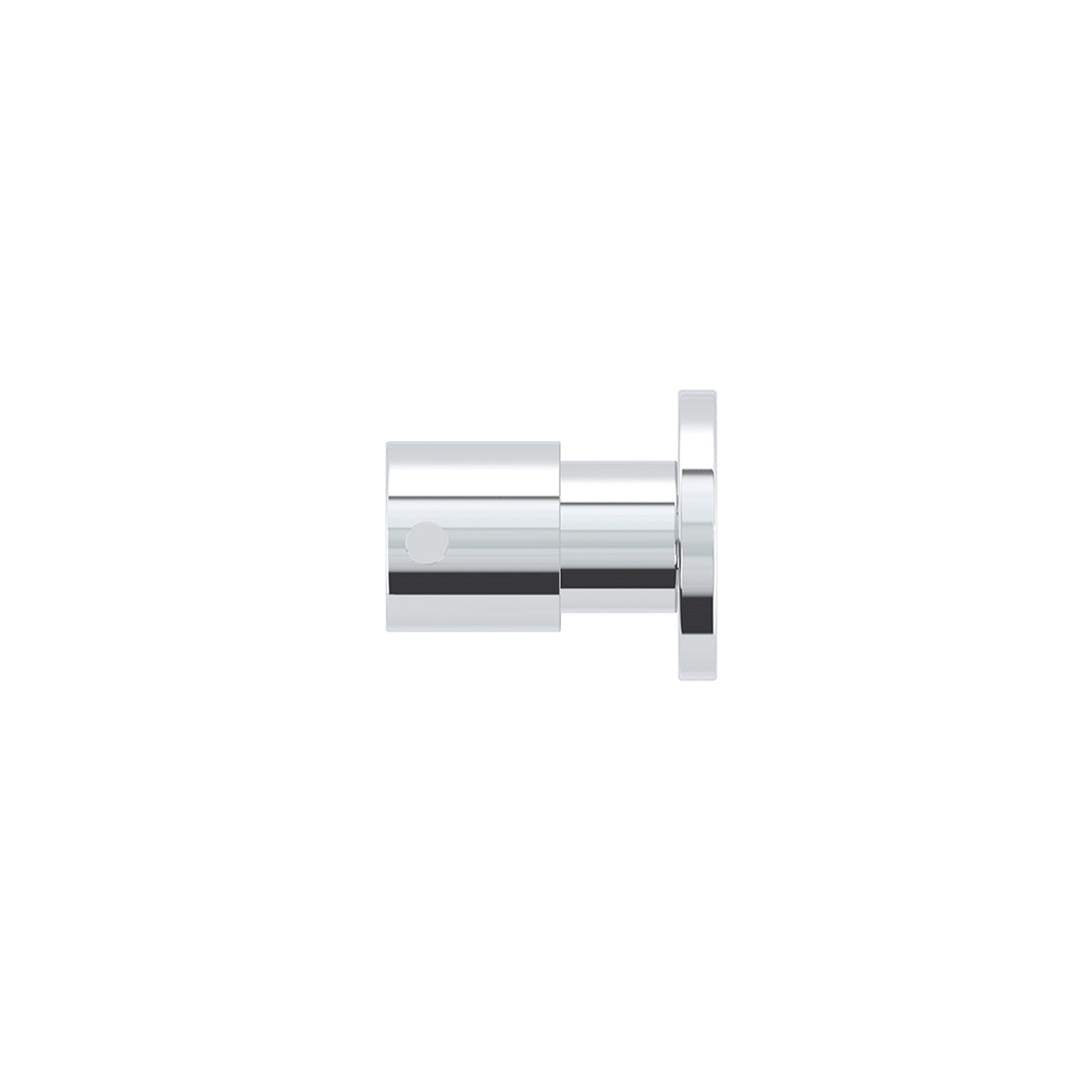 Meir Round Quarter Turn Wall Top Assemblies Polished Chrome