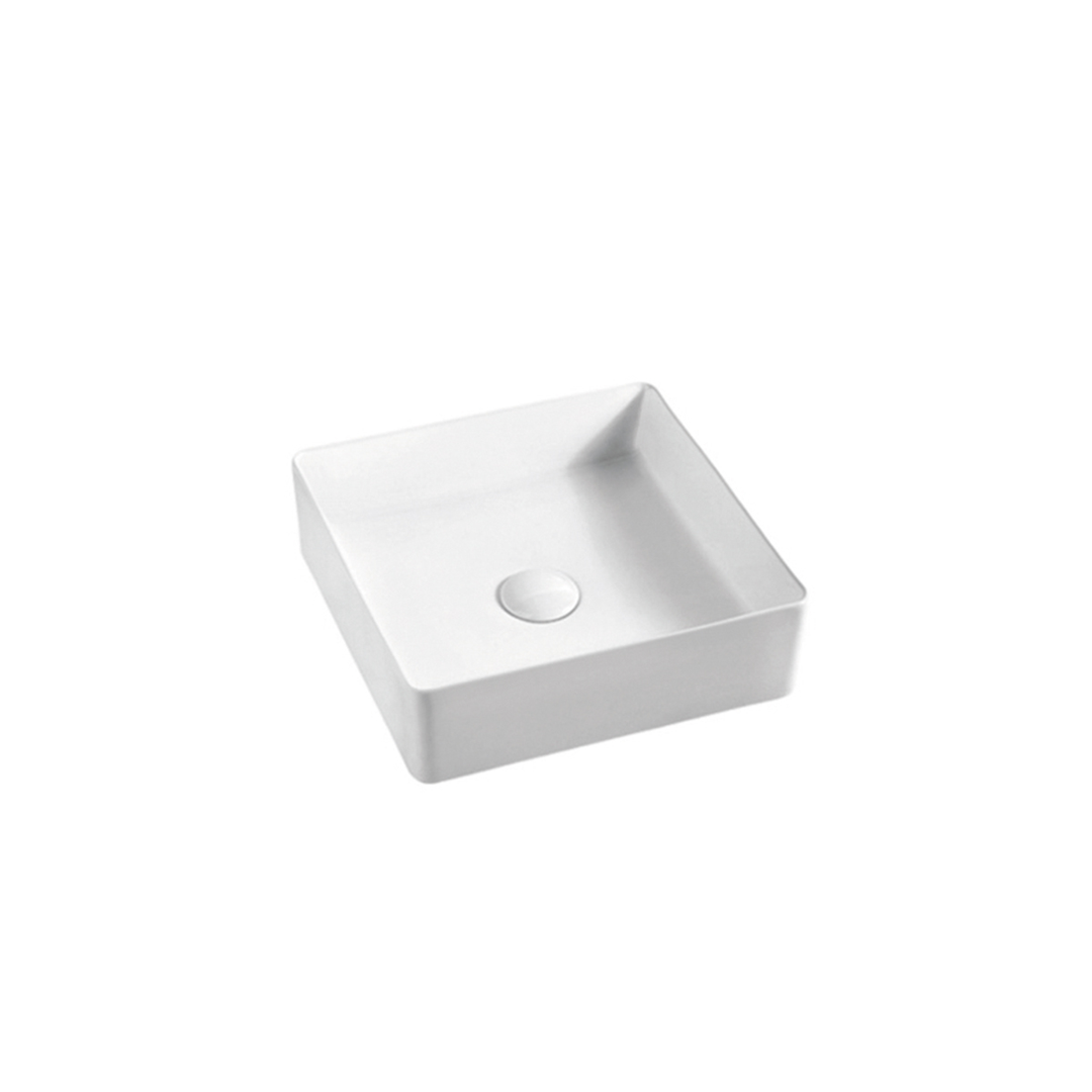 Aulic Xenia Macleod Above Counter Basin Matte White 365 X 365 X 110 mm