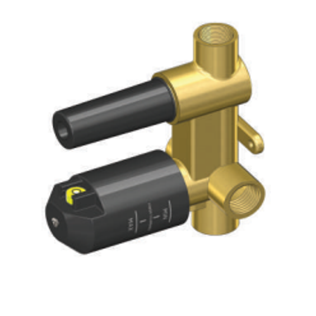 Meir Body For 2 Way Diverters (To Be Used With Finish Parts) Brass