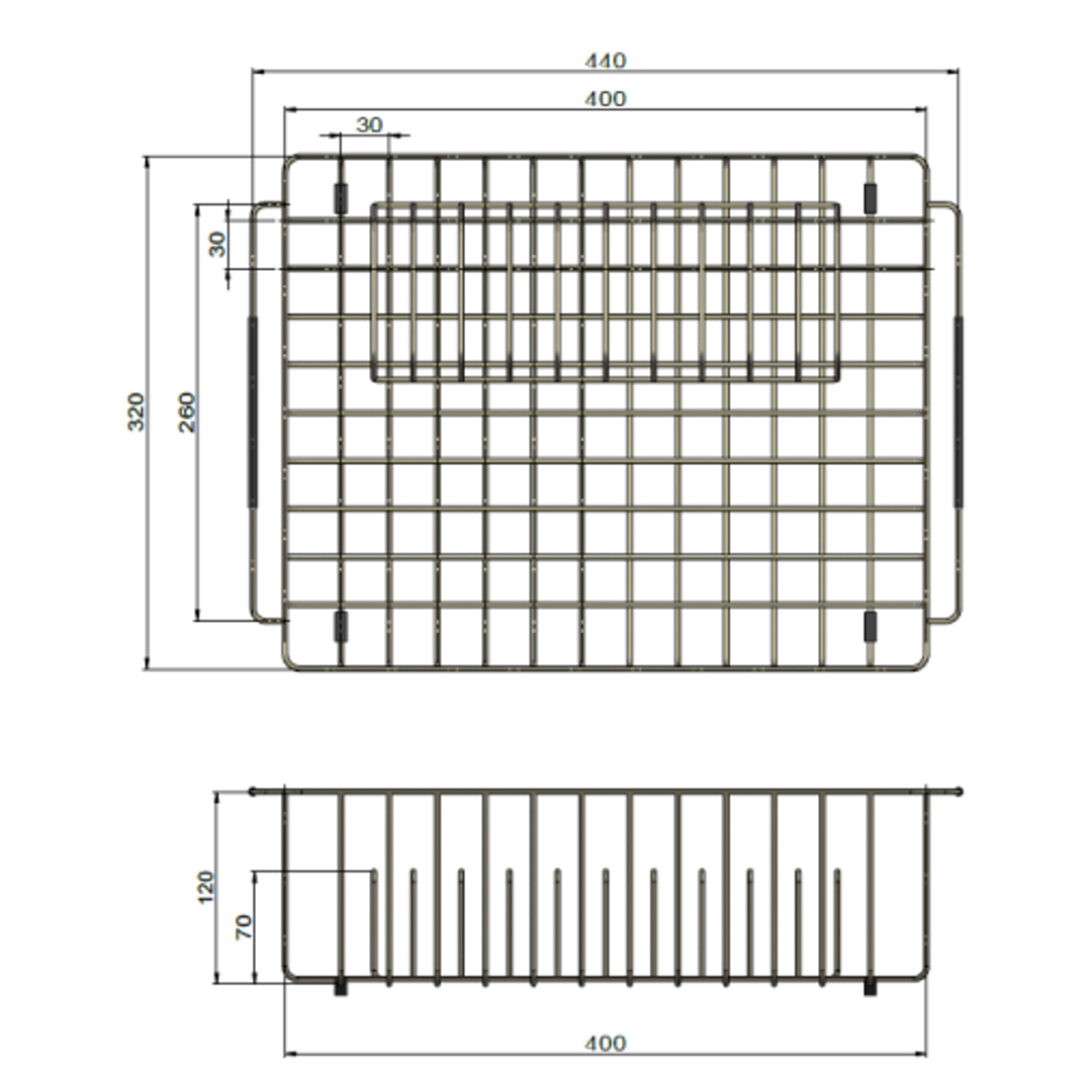 Meir Dish Rack Shadow