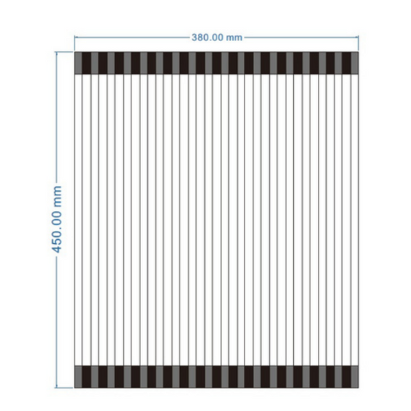 Meir Lavello Stainless Steel Rolling Mat Protector Tiger Bronze Rm-01-Pvdbb