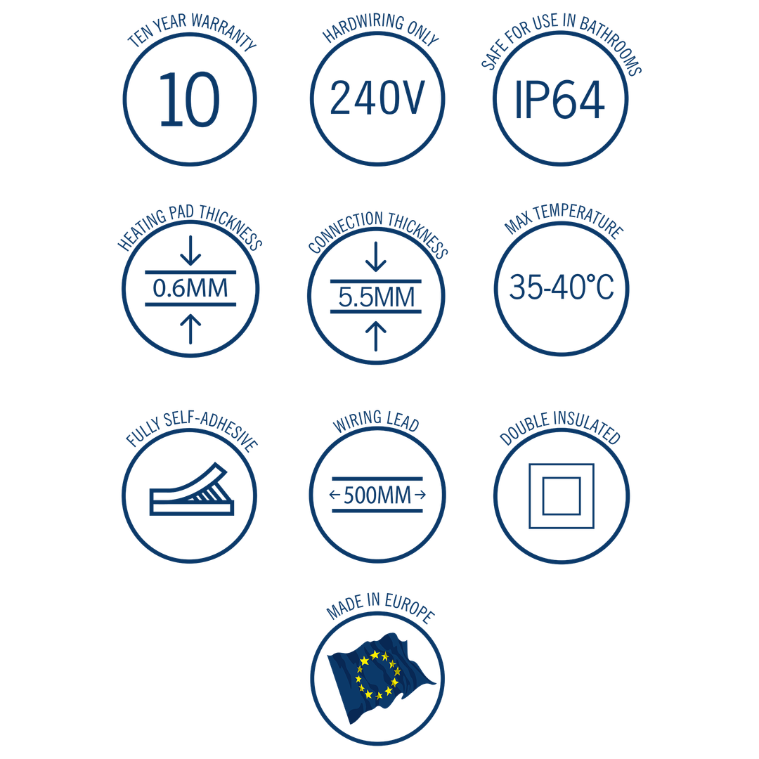 Thermogroup Thermomirror 600x1000mm 145W