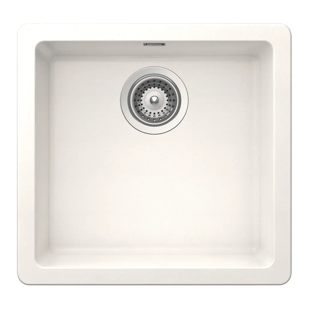Abey Schock Soho Small Single Bowl Sink Polaris N100Sw - Burdens Plumbing