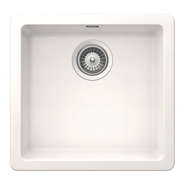Abey Schock Soho Small Single Bowl Sink Polaris N100Sw - Burdens Plumbing