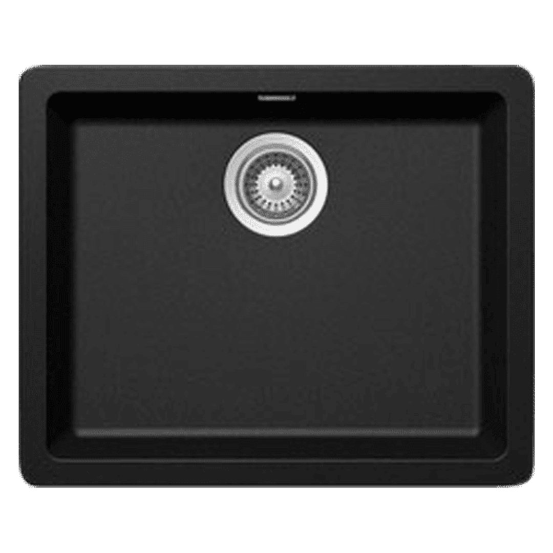 Abey Schock Soho Large Single Bowl Sink Magma N120B