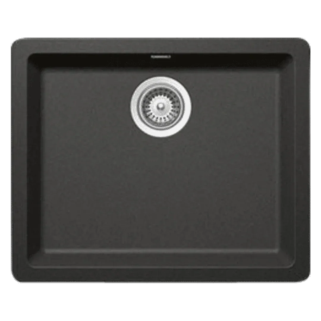 Abey Schock Soho Large Single Bowl Sink Stone N120S - Burdens Plumbing
