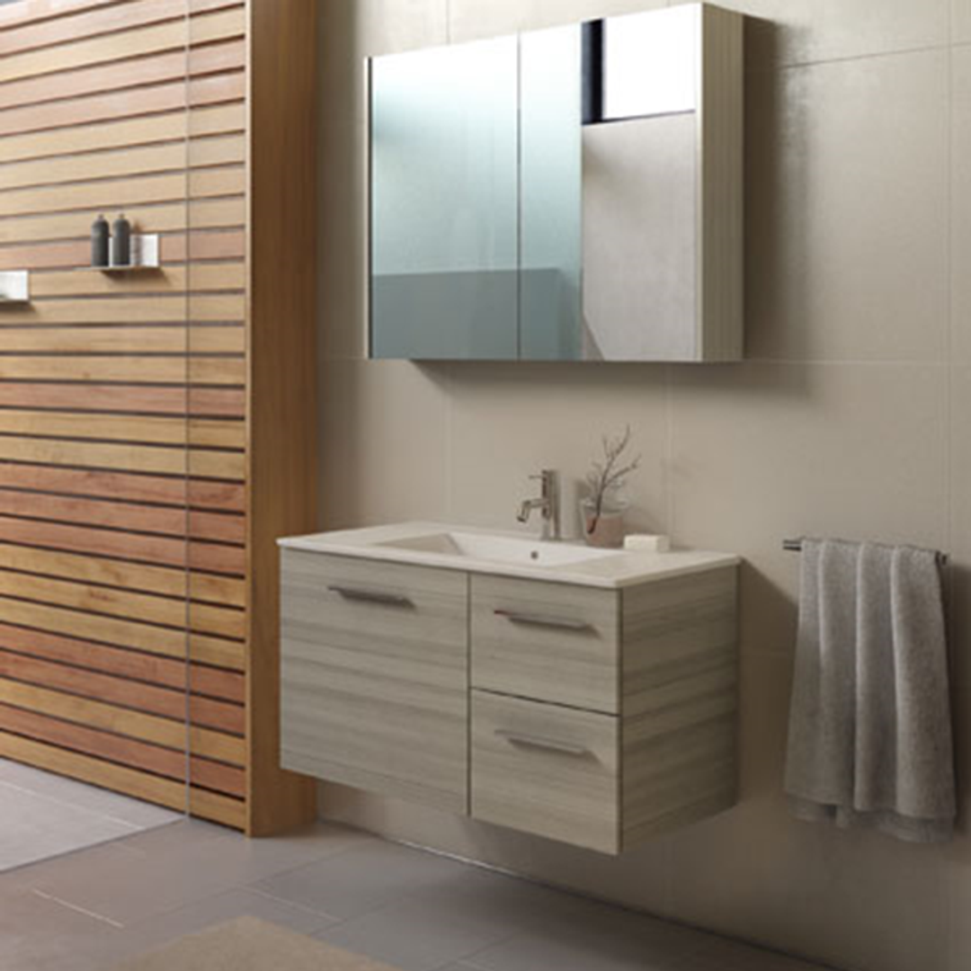 Timberline Wall-To-Wall Wall Hung Vanity 750mm-950mm