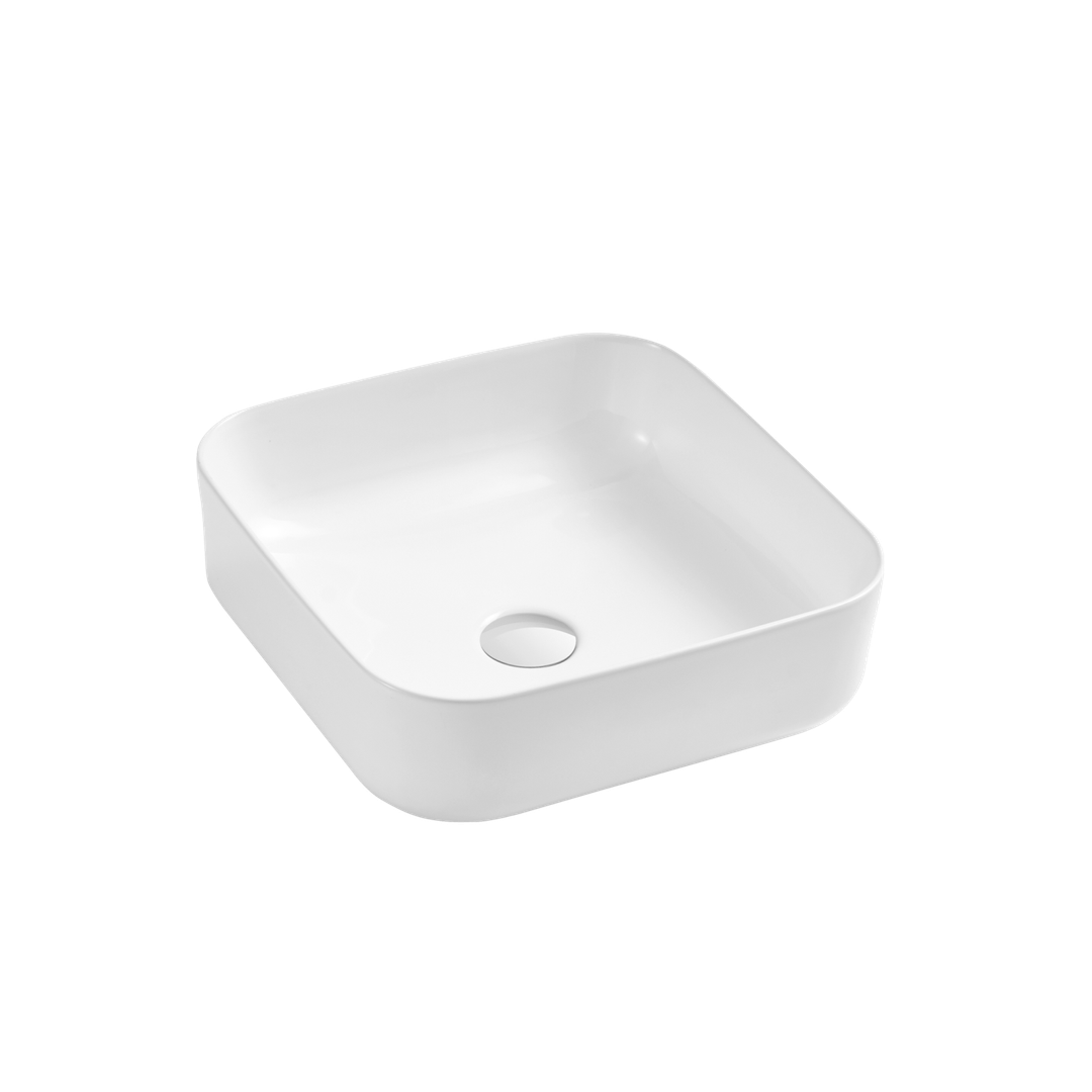 Oliveri Naples Squared Basin White