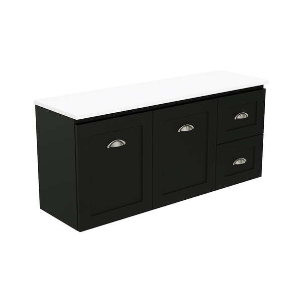 Fienza Newport 1200 Ensuite All Drawer Floor Standing Vanity Cabinet Only
