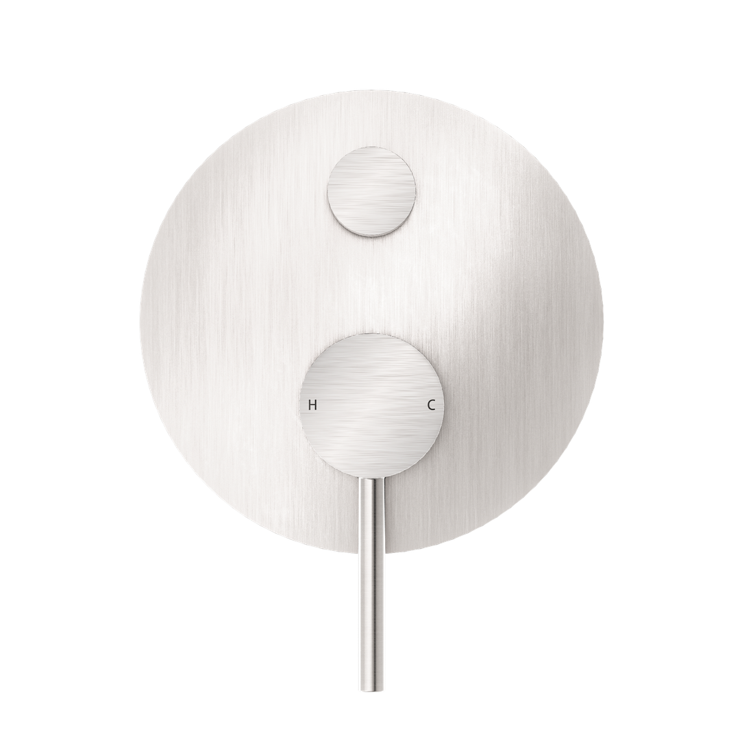 Nero Dolce Shower Mixer With Divertor - Brushed Nickel