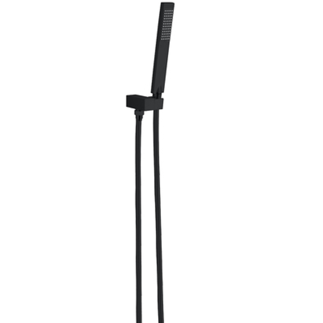 NERO VIBE SHOWER ON BRACKET - Matte Black