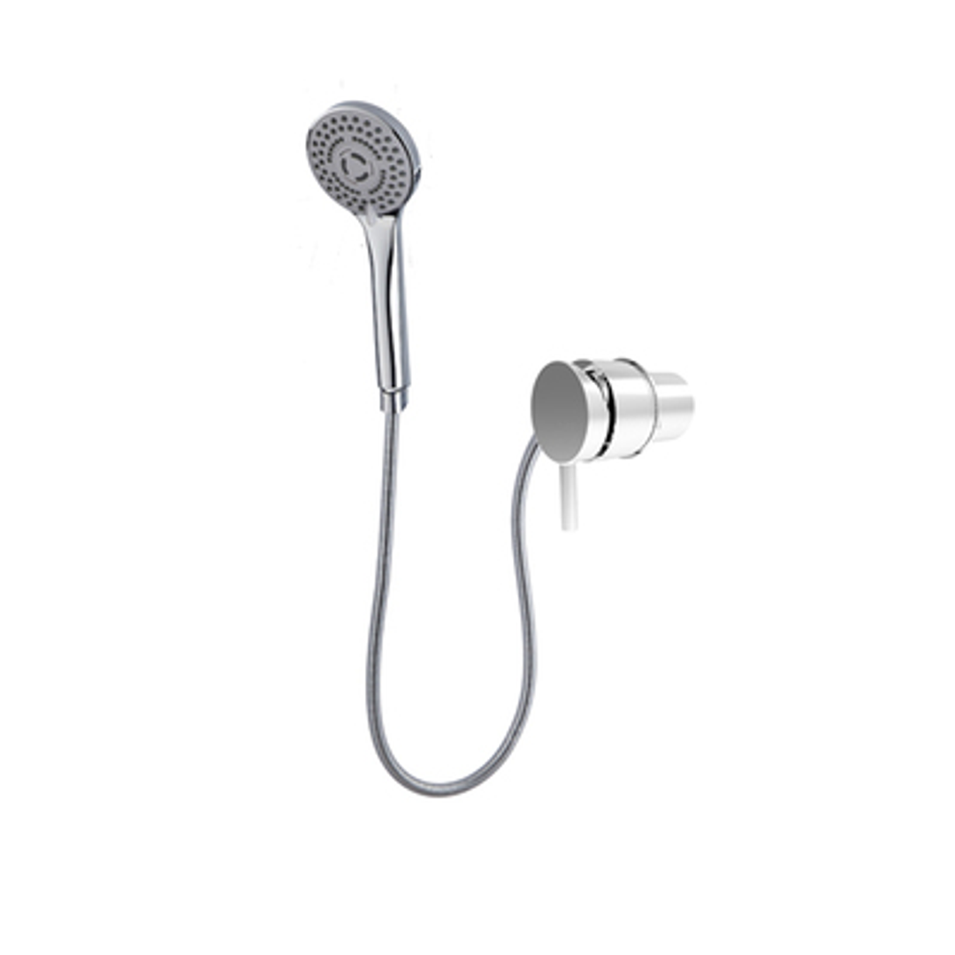 Nero Caravan External Shower Chrome