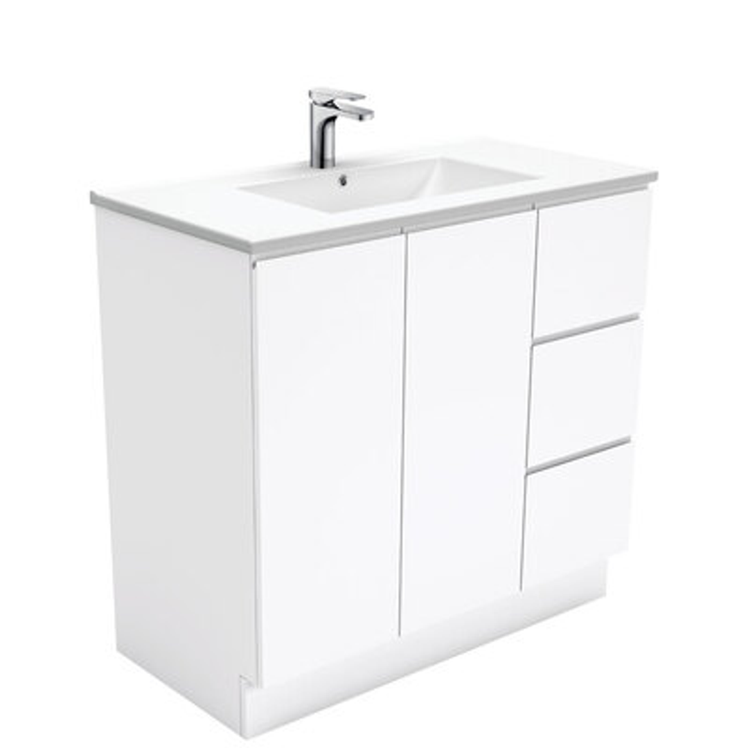 Dolce Vita Ceramic 900 Finger Fingerpull Cab On Kick Left (1 Tap)(Fienza P#:Tcl90Cl)