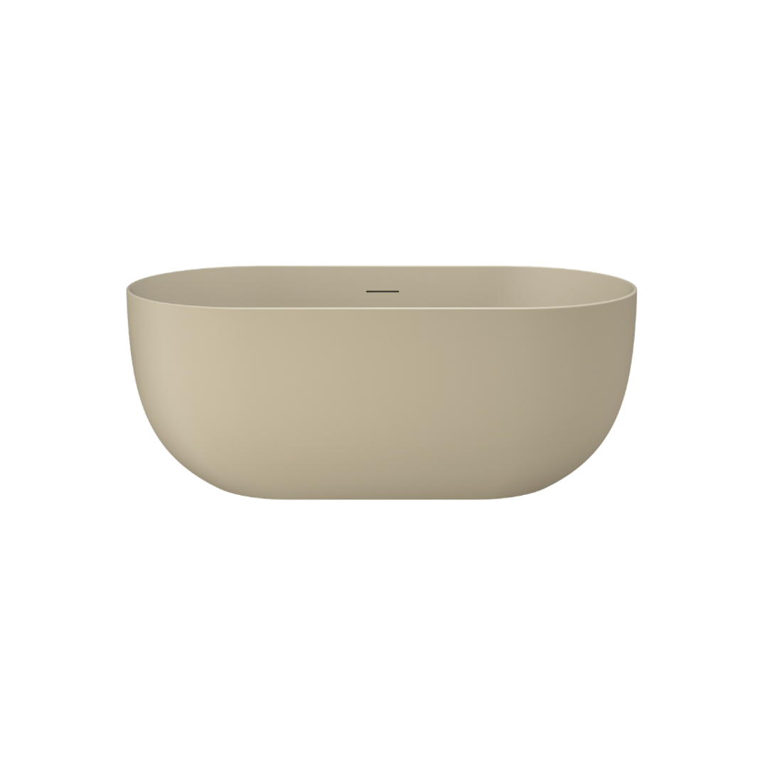 Linsol Nora 1700Mm Freestanding Bath With Overflow Ginger