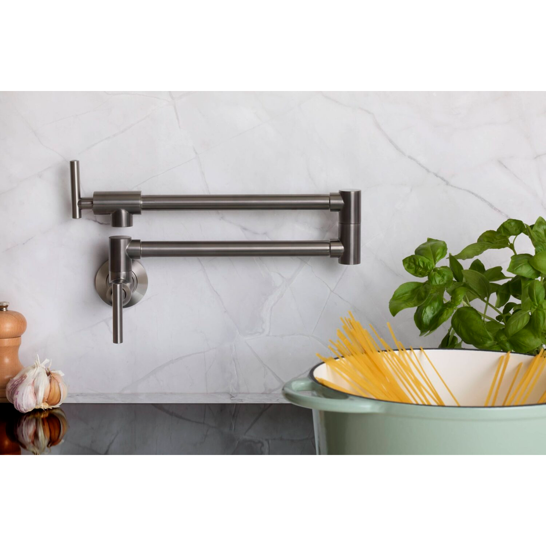 Nero Zen 316L Stainless Steel Pot Filler Brushed Bronze