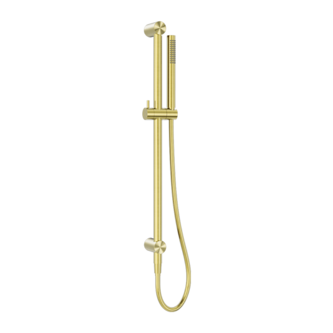 Nero Zen Stainless Steel Shower Rail Brushed Gold