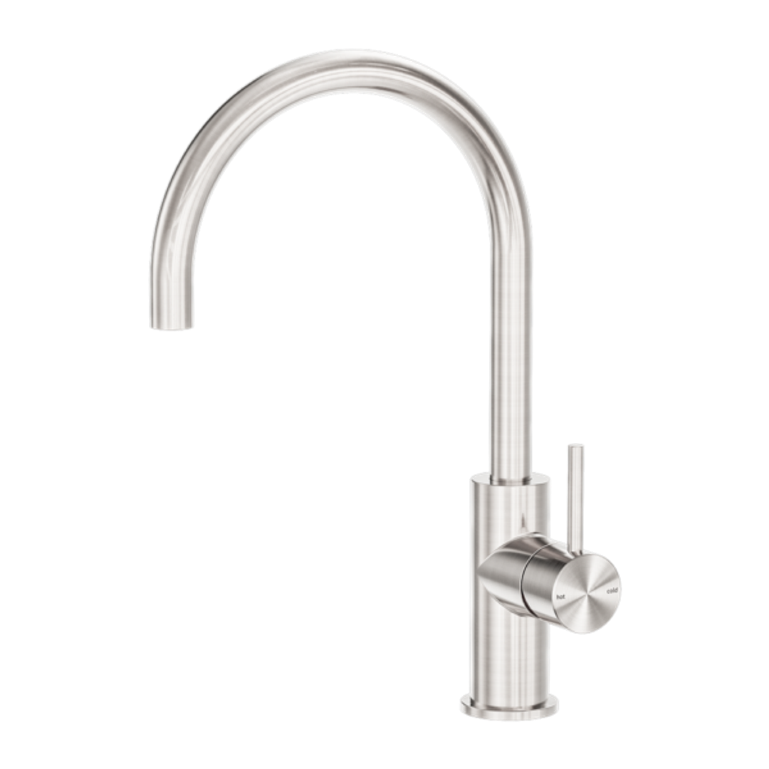 Nero Zen Stainless Steel Kitchen Mixer Brushed Nickel