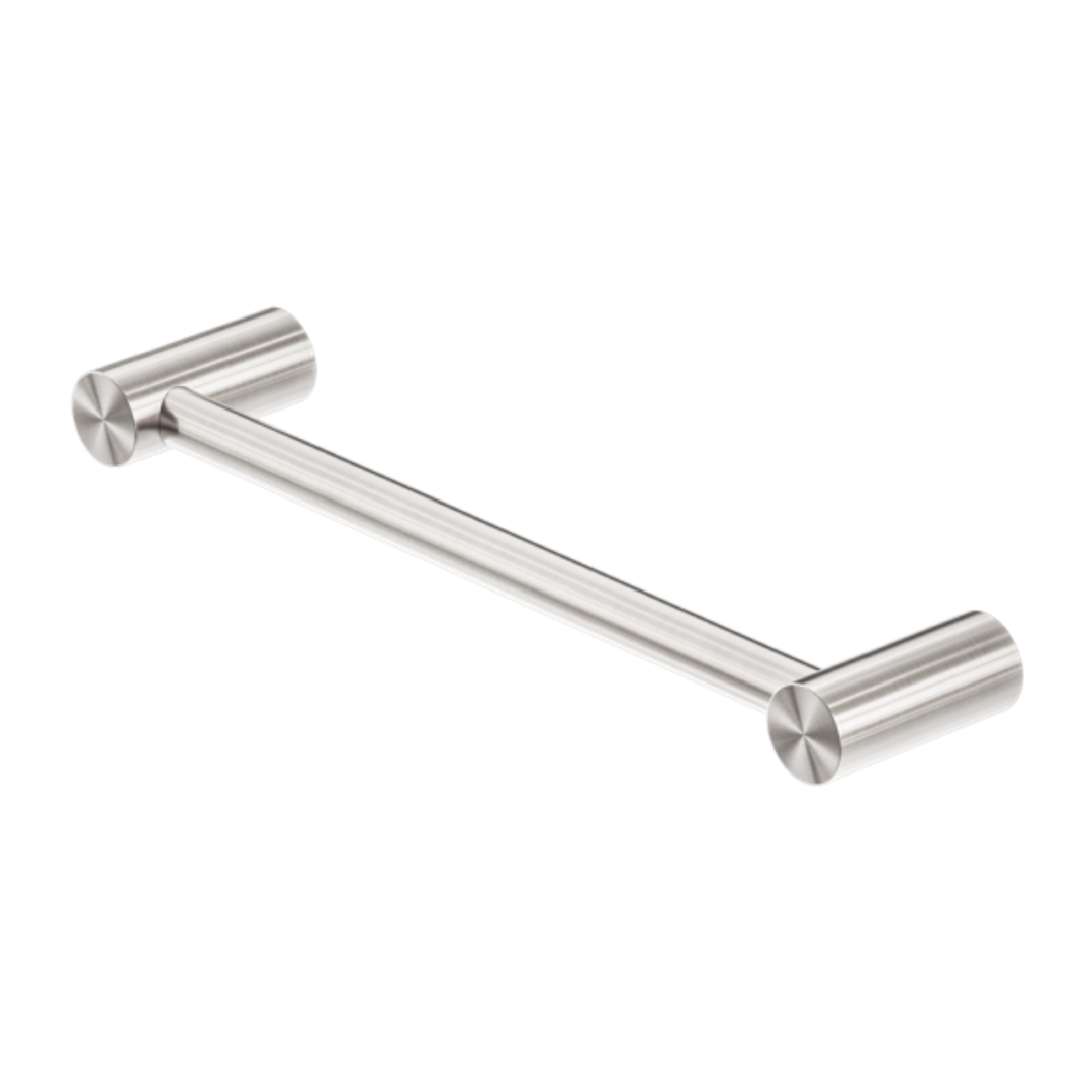 Nero Zen Stainless Steel Hand Towel Rail Brushed Nickel