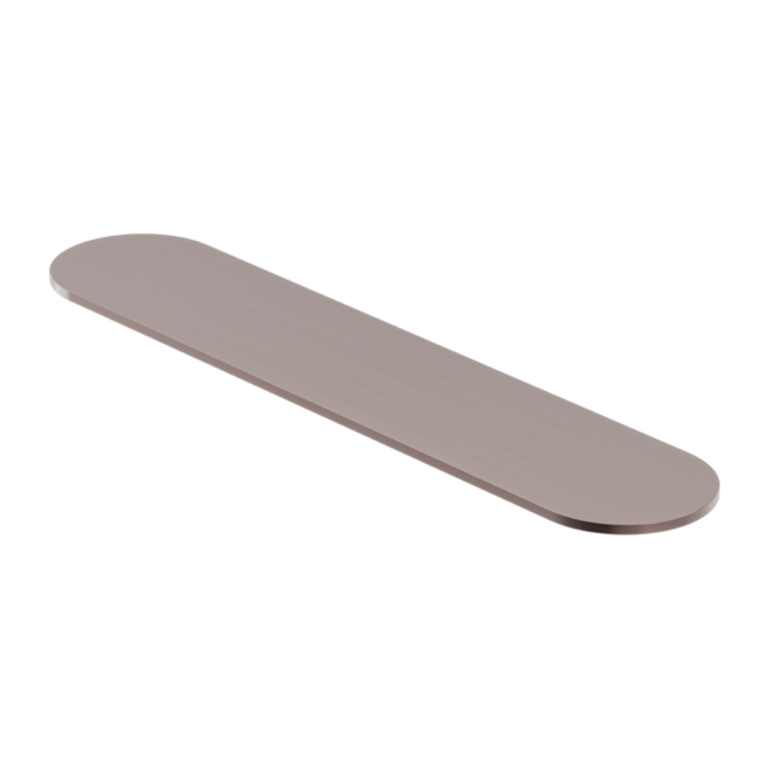 Nero Zen Stainless Steel Metal Shower Shelf Brushed Bronze