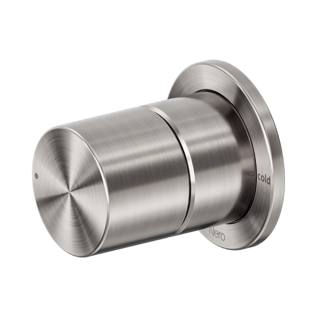 Nero Pure Ss316L Progressive Shower Mixer Brushed Nickel