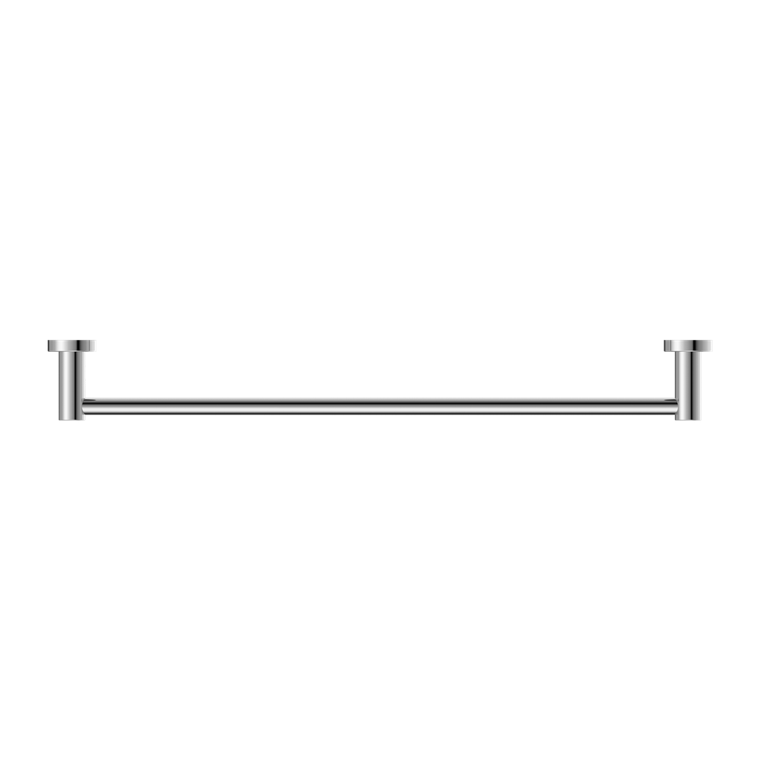 Mecca Single Towel Rail 600mm Chrome
