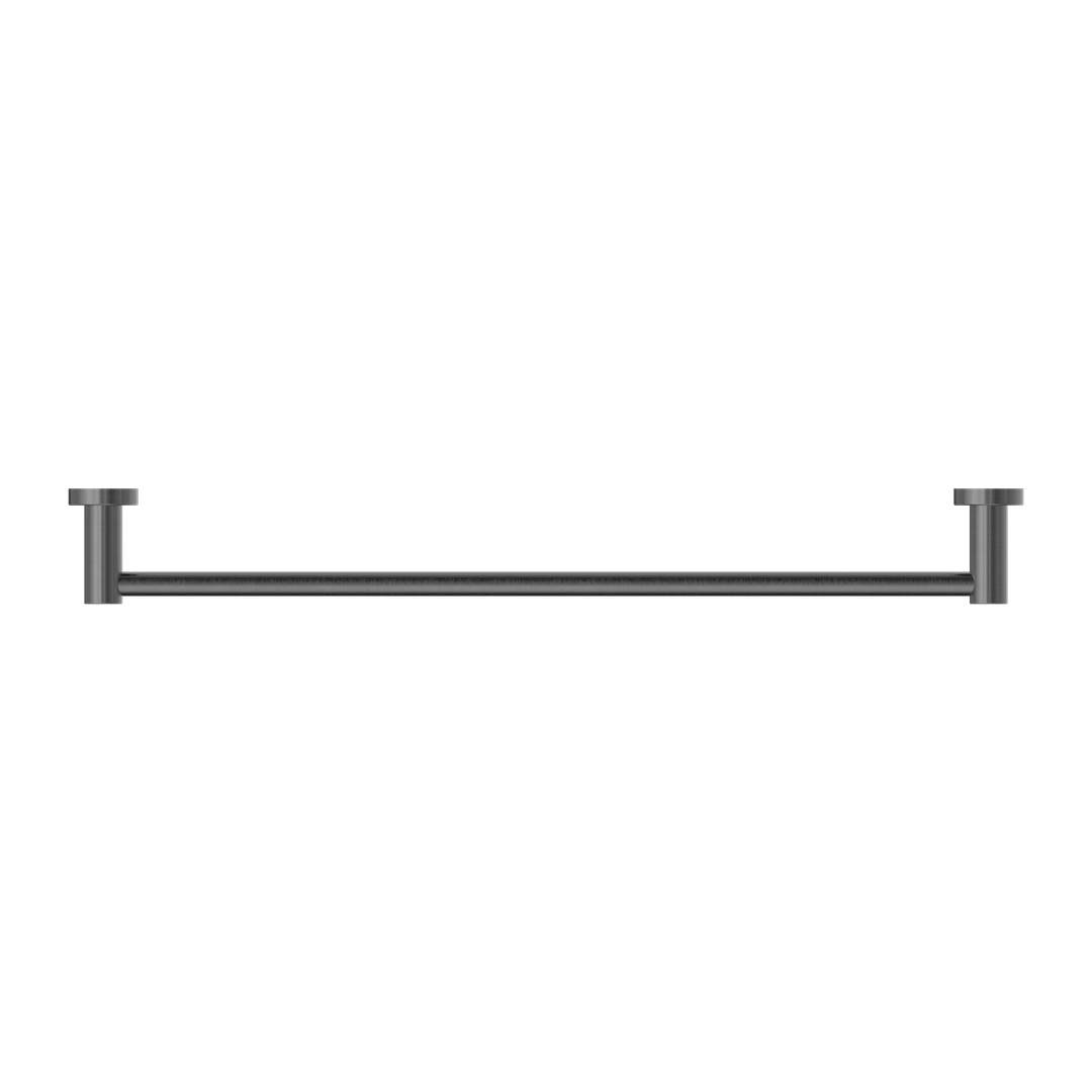 Nero Mecca Single Towel Rail 600Mm Gun Metal