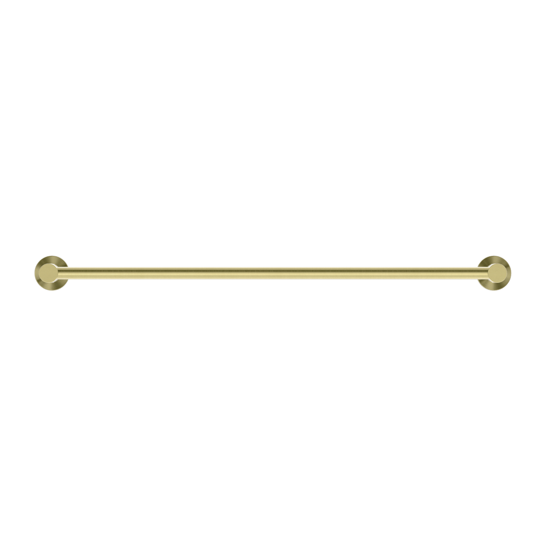 Nero Mecca Double Towel Rail 600Mm Brushed Gold