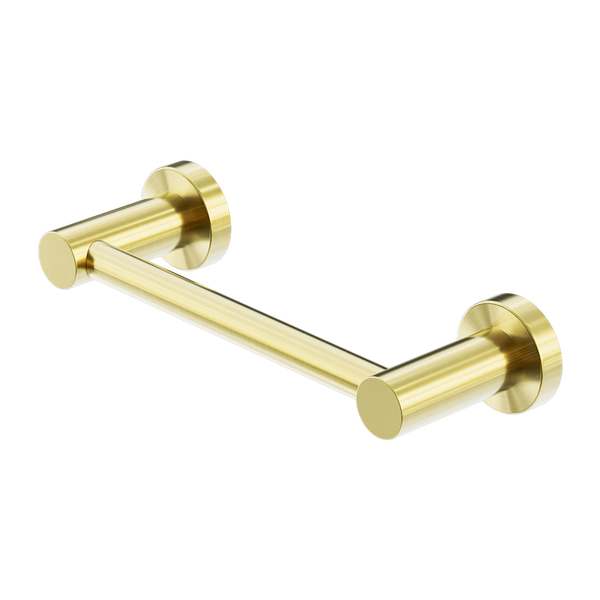 Nero Mecca Hand Towel Rail Straight Brushed Gold