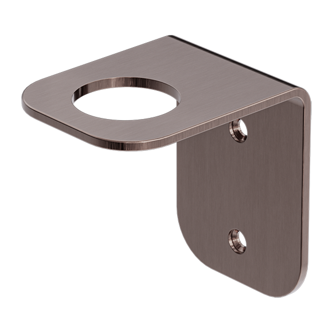 NERO MECCA SOAP BOTTLE HOLDER BRUSHED BRONZE