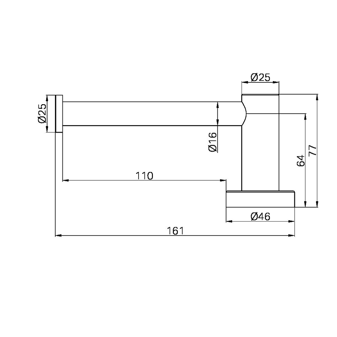 Nero New Mecca Toilet Roll Holder - Gunmetal
