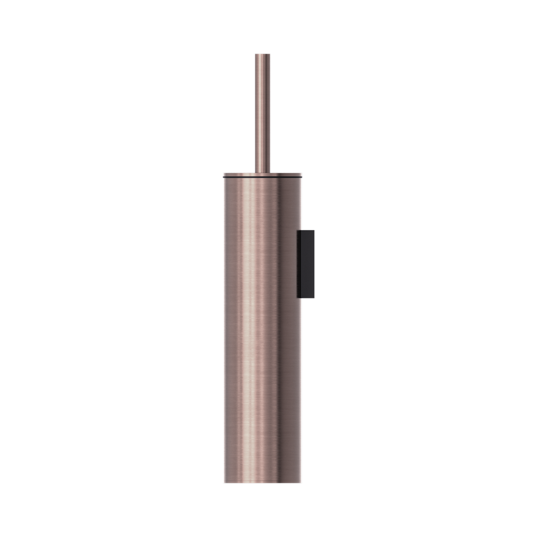 Nero Mecca Toilet Brush Holder Brushed Bronze Nr1988Bz