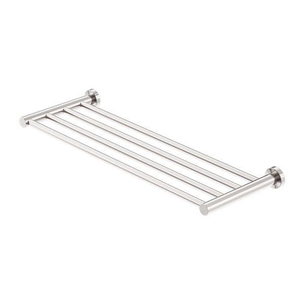 Nero Mecca Towel Rack Brushed Nickel