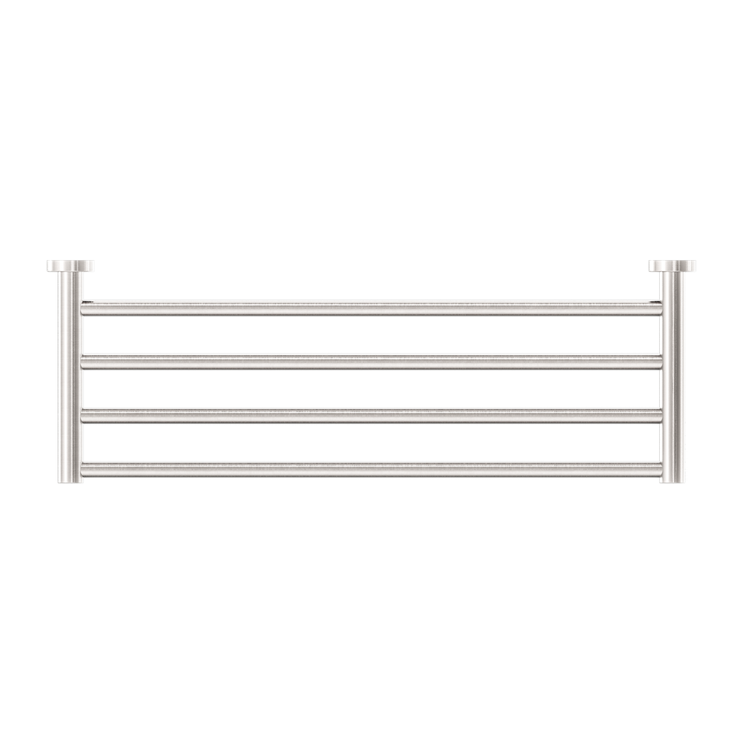 Mecca Towel Rack Brushed Nickel