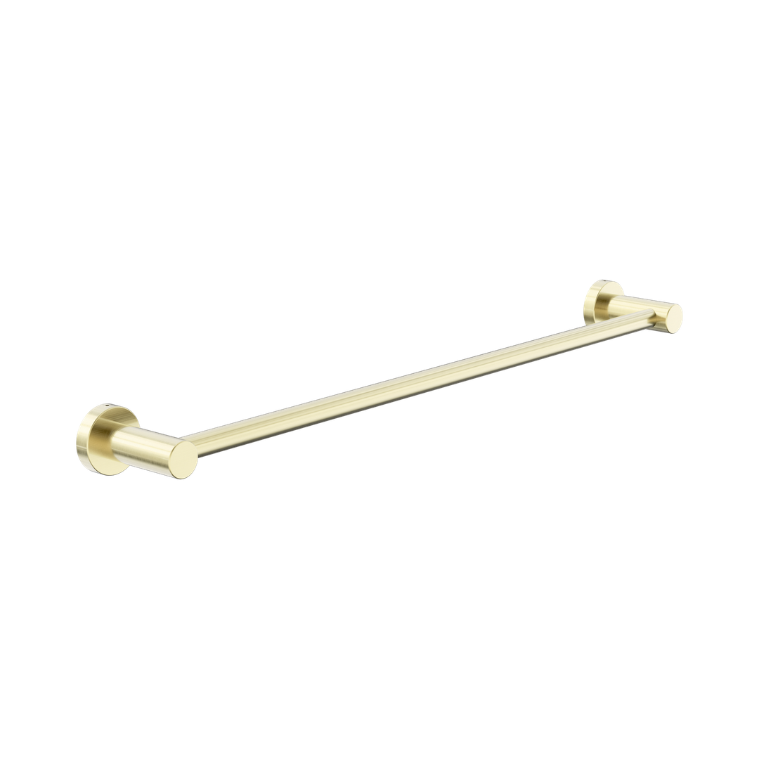 Nero Dolce Ii Single Towel Rail 600Mm Brushed Gold