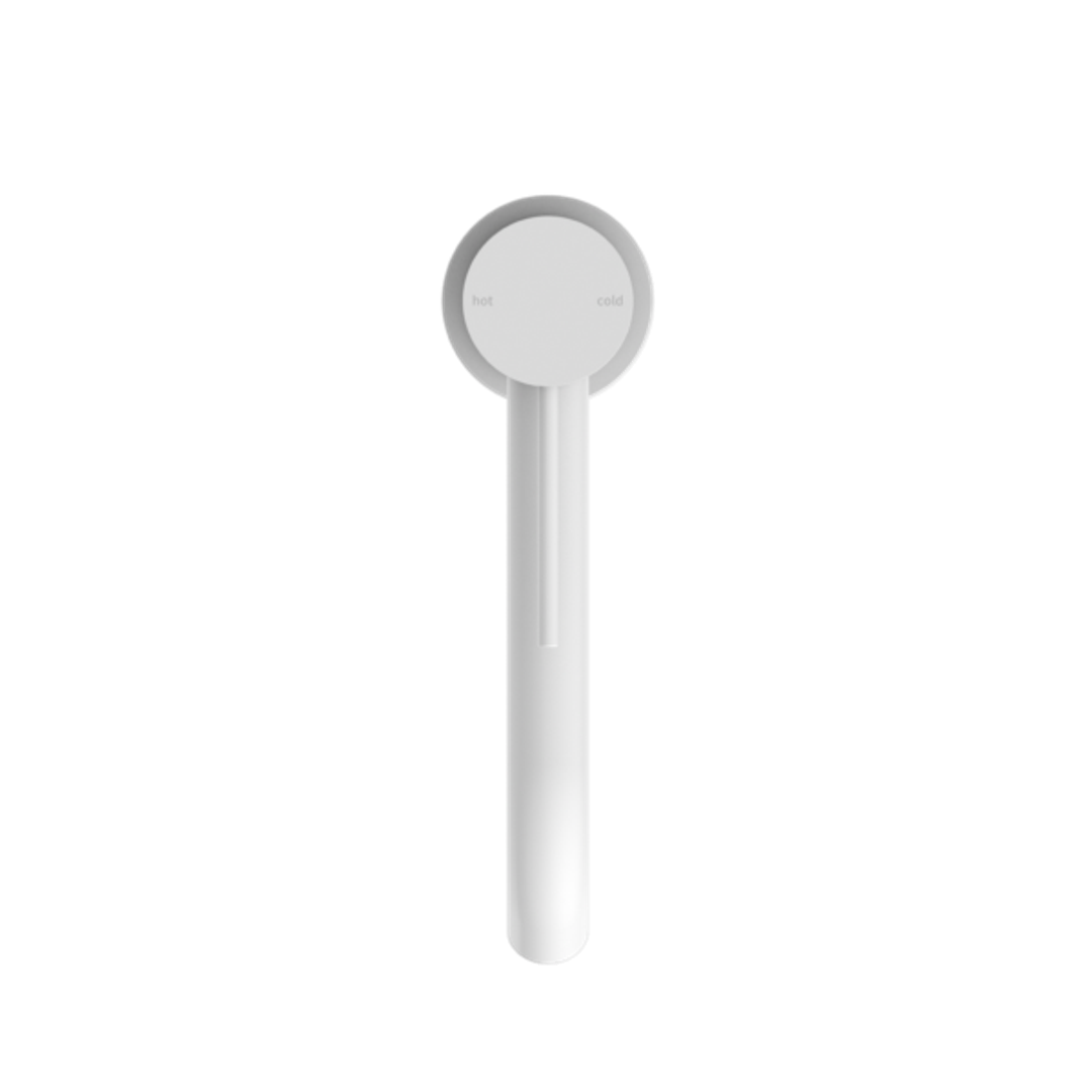 Nero Mecca Mid Tall Basin Mixer - Matt White