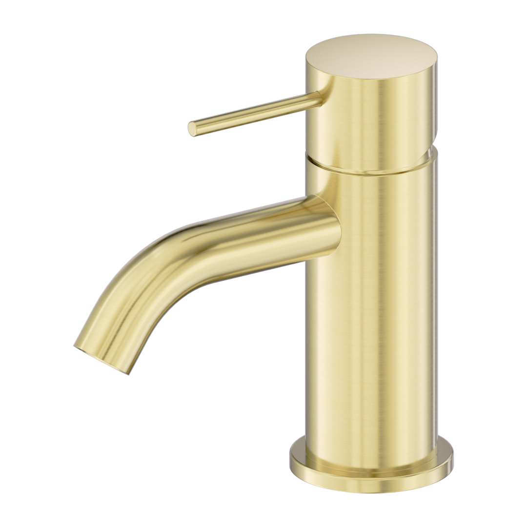 Nero Mecca Mini Basin Mixer Brushed Gold